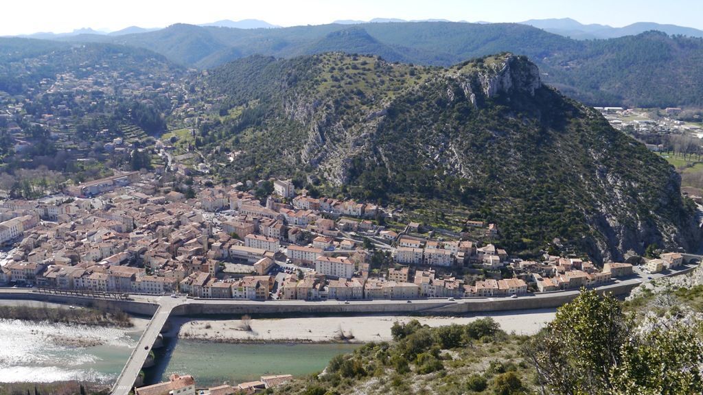 Anduze Vue de Peyremale (4) Route du Vase d'Anduze
